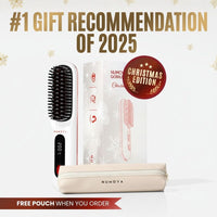 Numoya Portable Straightener Brush – GoBrush PRO
