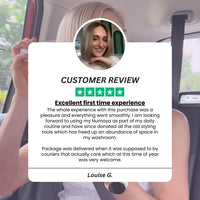 Numoya Portable Straightener Brush – GoBrush PRO